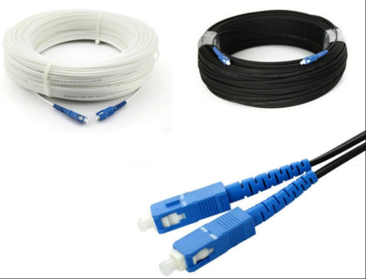SC UPC de 2m m 3m m a la fibra óptica a dos caras del cordón de remiendo del SC APC G657A SX